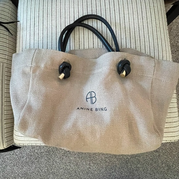 Anine Bing Small Saffron Tote - Picture 4 of 4